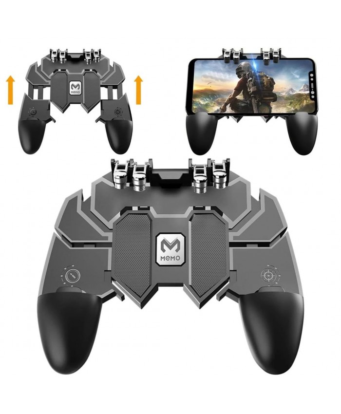 Pubg Gamepad AK66 Mobile Phone Game Controller Shooter Trigger Fire Button For IPhone Android Phone Game Accessories